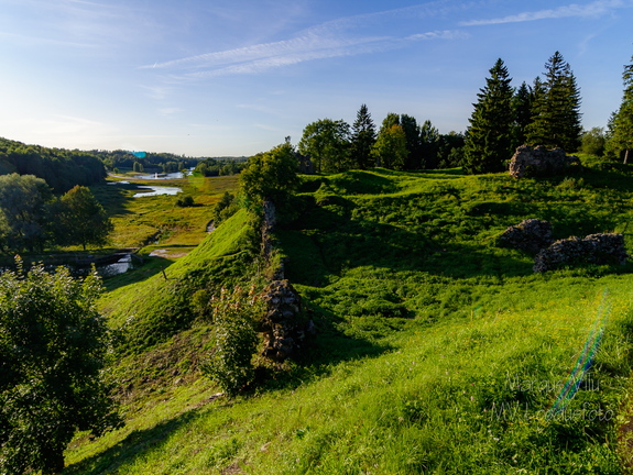  Karksi ürgorg Karksi ordulinnusest vaadatuna