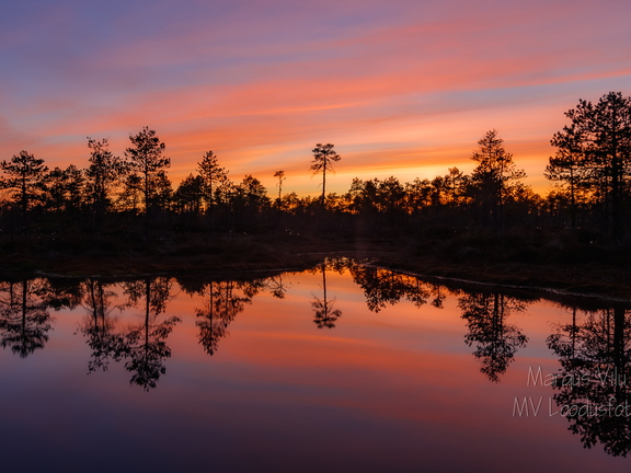  Päikeseloojang rabas